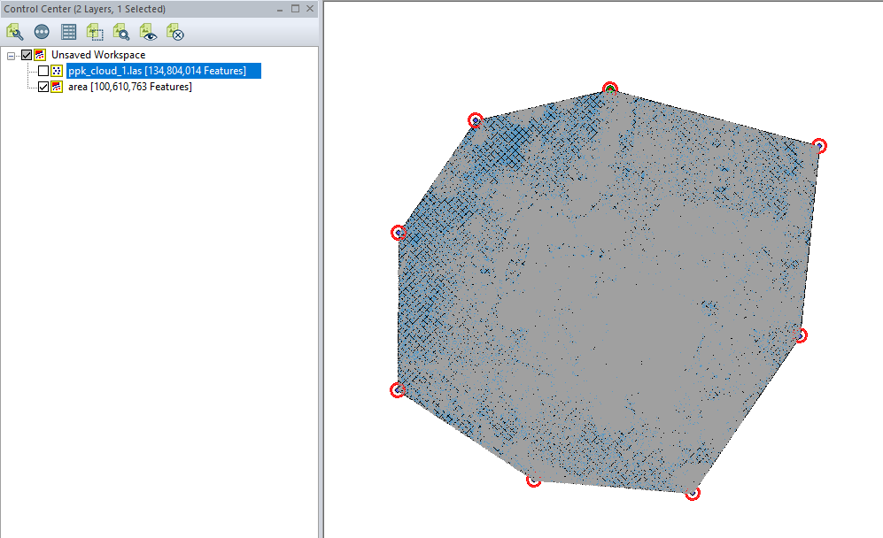 Figure 10. The area is ready for processing.