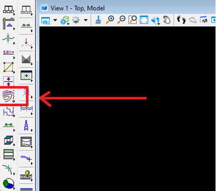 Figure 43. Selecting a tool for drawing contours.
