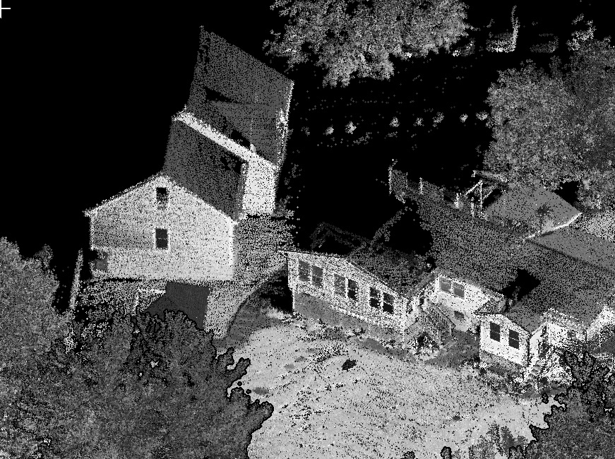 Figure 45. Slam Point Cloud (raw data).