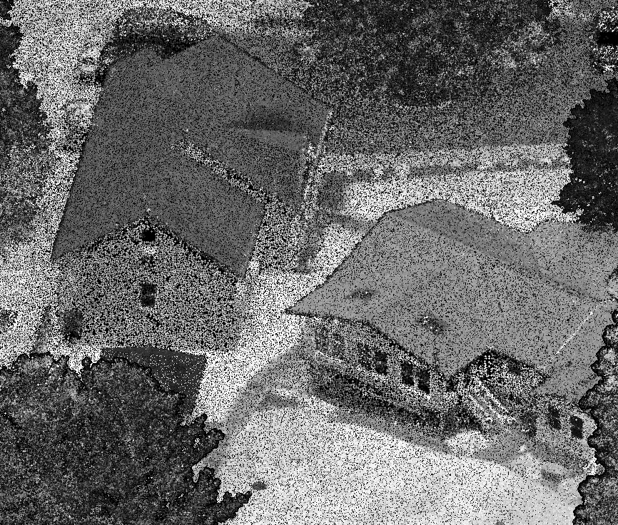 Figure 46. Aerial Point Cloud (raw data).