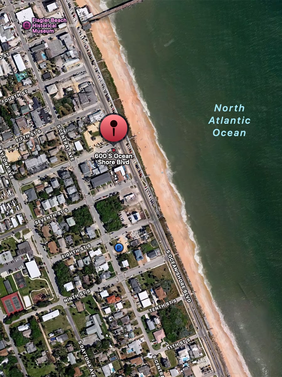 Figure 2. 600 S Ocean Shore Blvd, Flagler Beach, FL 32136.