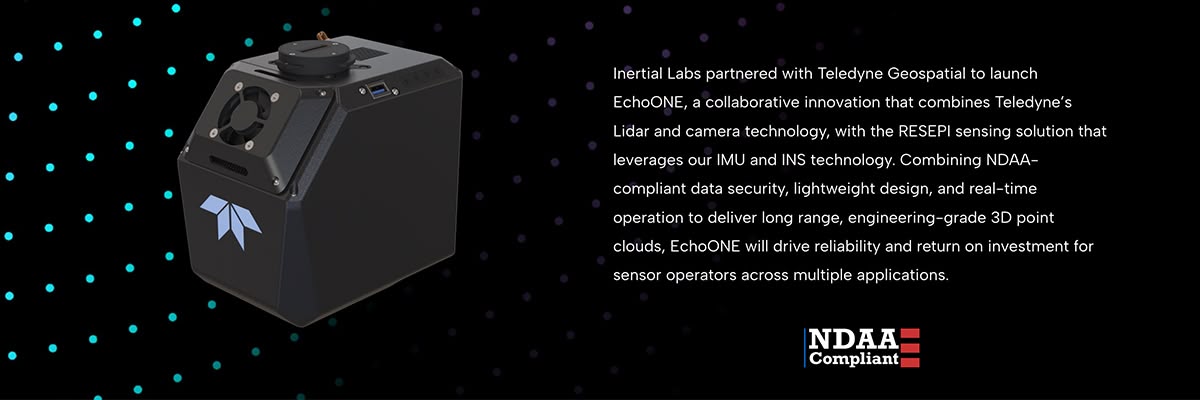 Figure 3. The RESEPI EchoONE airborne LiDAR system.